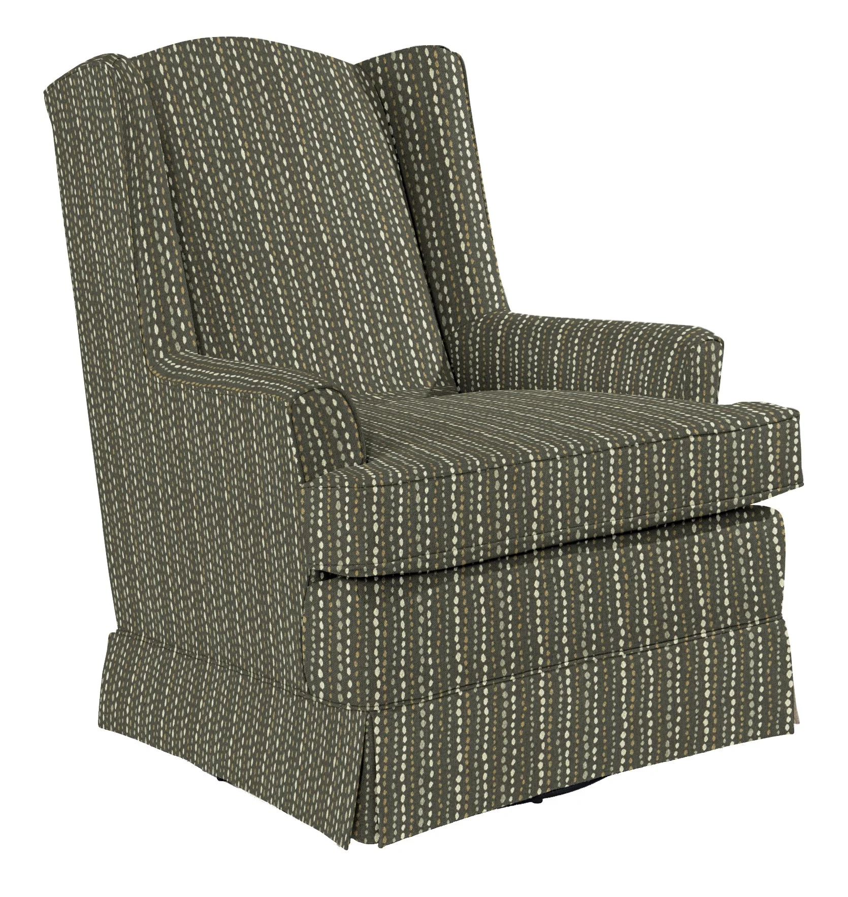 Best Home Furnishings Natasha 7147 Natasha Swivel Glider with Wing Back